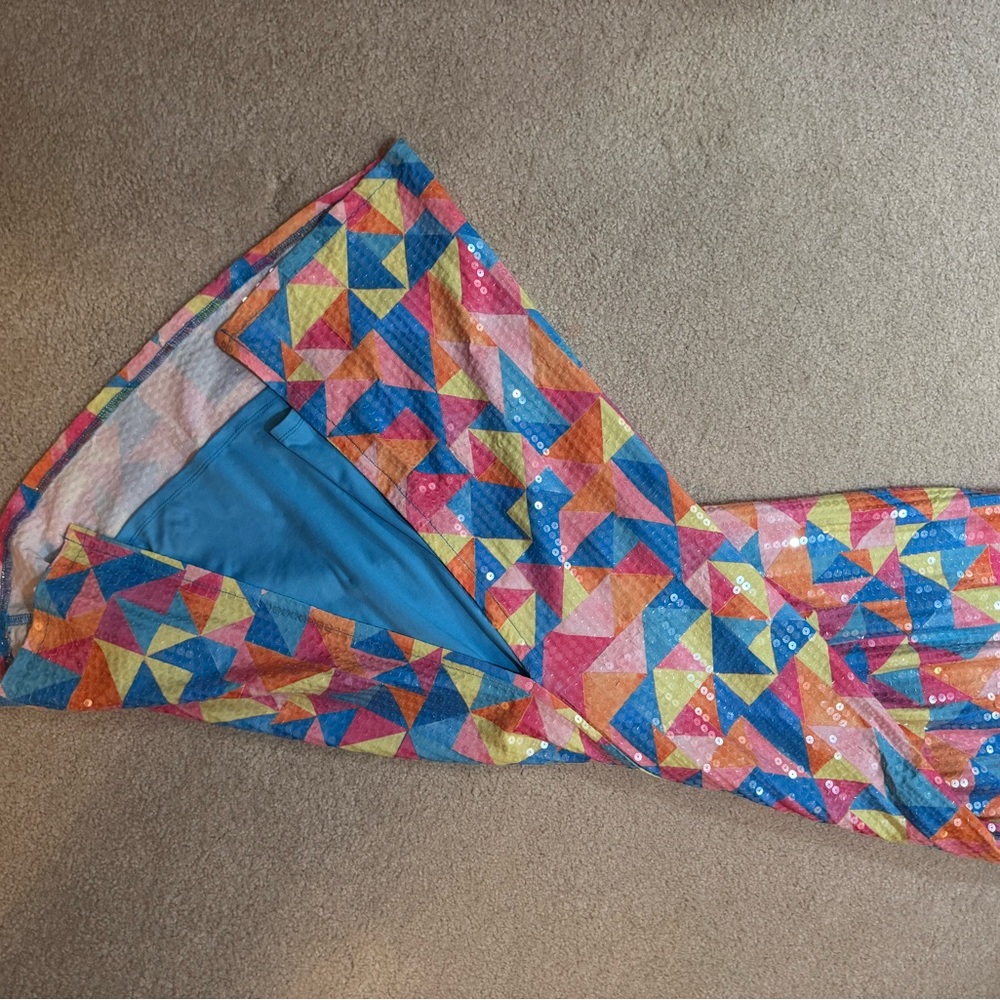 Show Me Your MuMu Strapless Triangle Geo Sequins - Picture 3 of 4